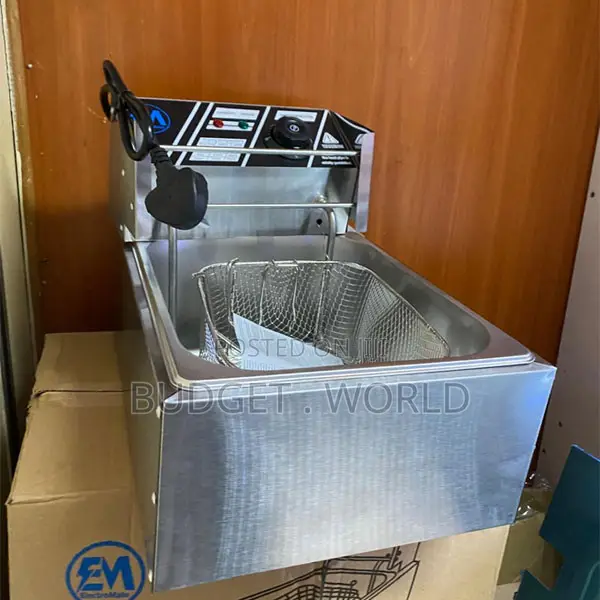 Easy Cleaning Energy Efficient 6 Litres Single Deep Fryer