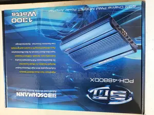 1300w Car Power Amplifier. Bridgeable 4 Channel Boschmann PCH-4880dx