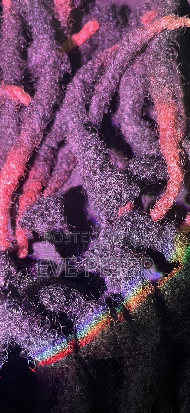 Premium 4c Dreadlocks With Highlighted Brown Tips - Ready To Install - thumbnail 7