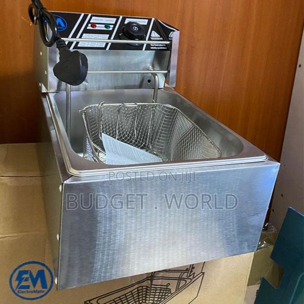 Overheating Protection Deep Fryer Single Tank Energy Efficient