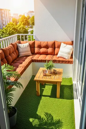 Home Office Balcony Turfgrass Artificial Flowers Grass Backdrop Decor