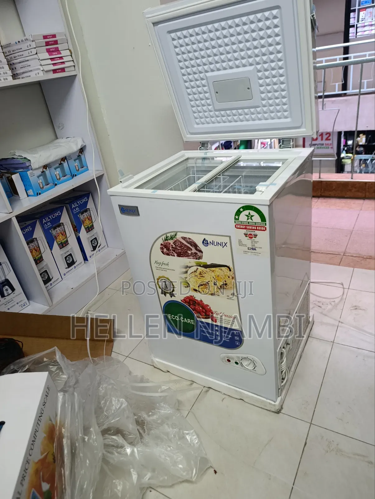 Nunix 100-Litre Deep Freezer (White)