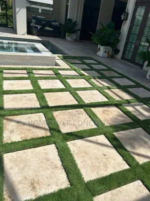 Home Office Design Turfgrass Artificial Flowers Grass Wall Backdrop