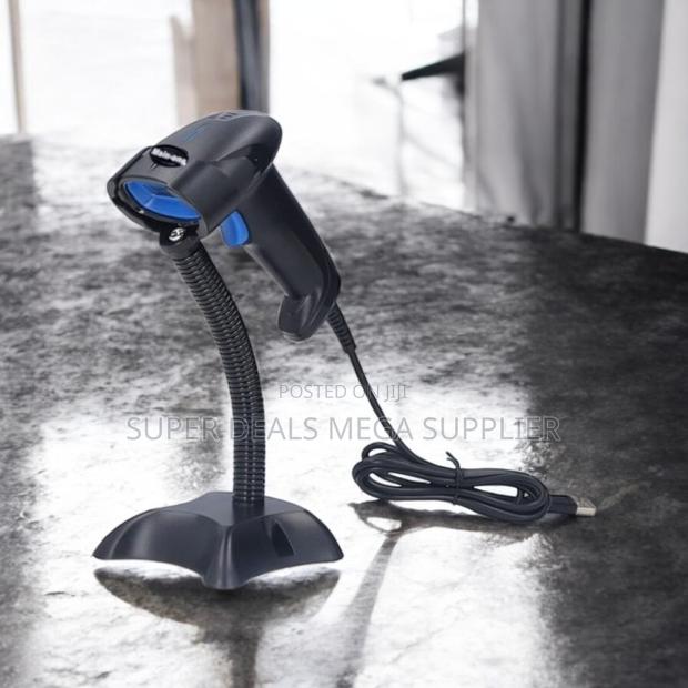 Usb Wired Handheld Laser Barcode Scanner Reader With High Scan Speed
