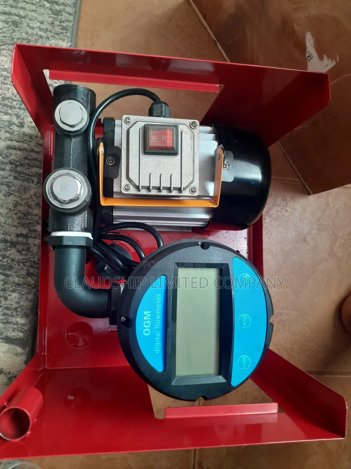 Electric Fuel Transfer Pump – 12v | 550w | Accurate Meter
