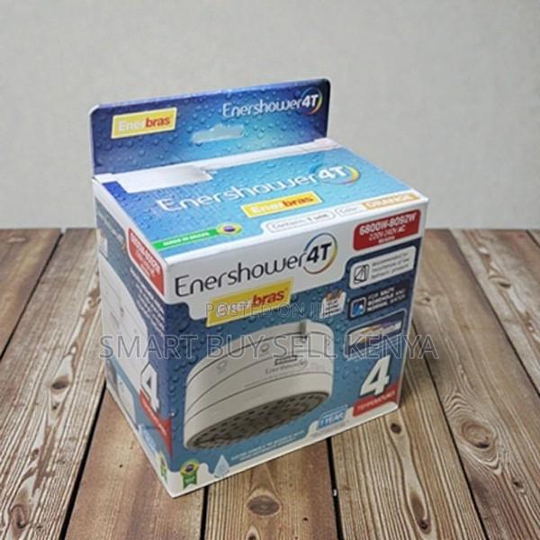 Enerbras Enershower 4t Shower Head Heater for Soft and Salty Water Use