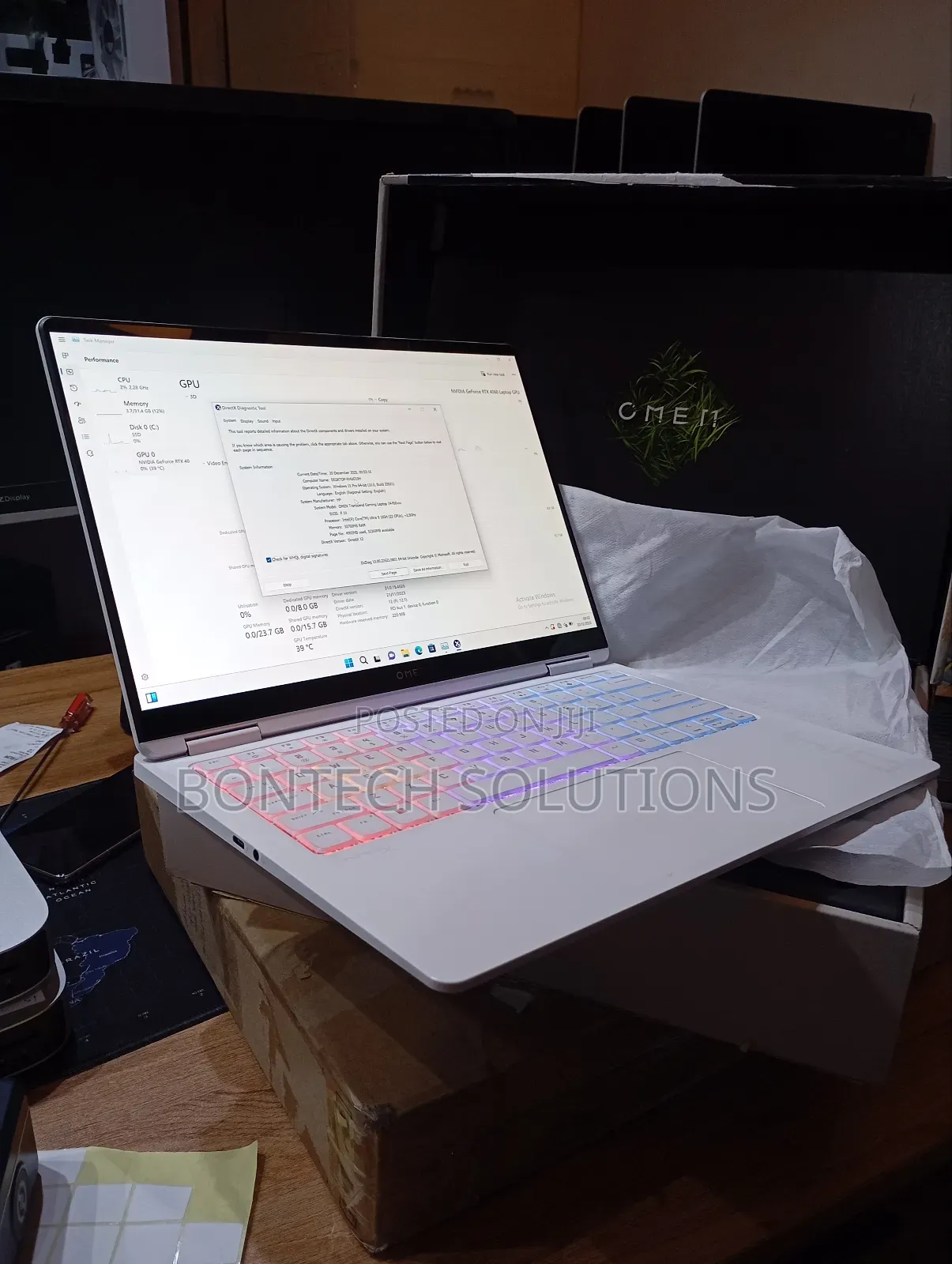 New Laptop HP Omen Pro 32GB Intel Core Ultra 9 SSD 1T