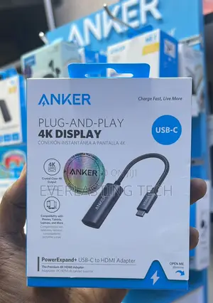 Anker Nylon Usb-C to Hdmi Cable (6ft) Nylon Braided