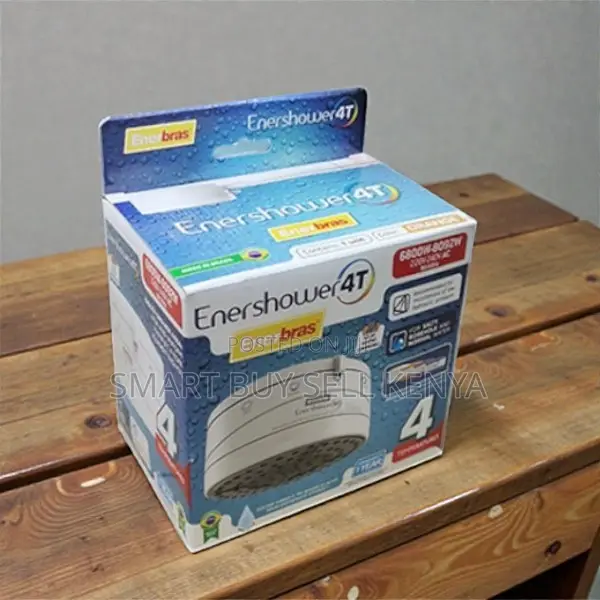Enerbras Enershower 4t Instant Shower Heater for All Water Sources