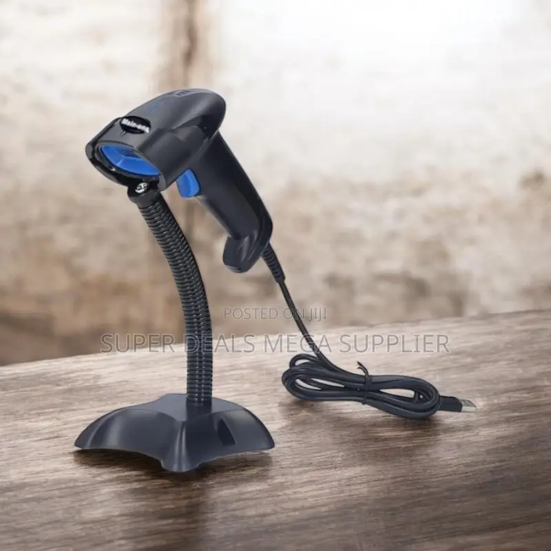 Comfortable to Hold Usb Wired Handheld Laser Barcode Scanner Reader