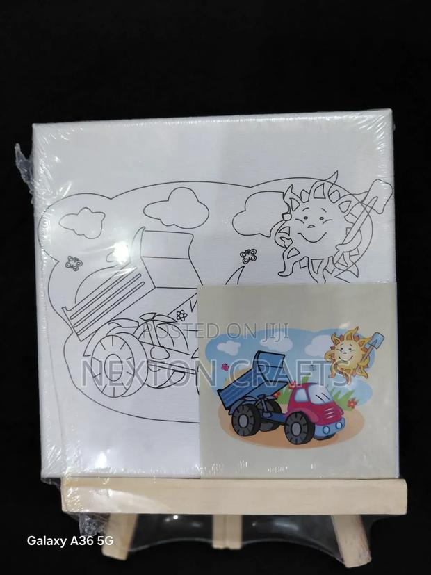 15x15cm Canvas With Stand and Art - thumbnail 3