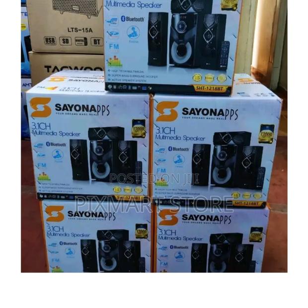 Sayona 3.1 Woofer With Triple Speaker Sound System