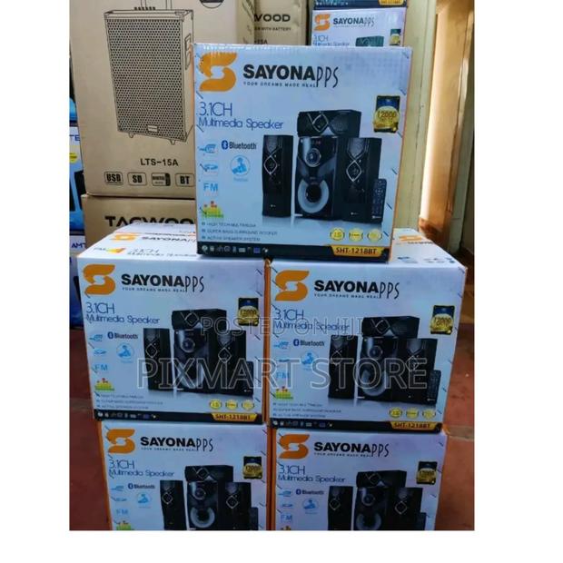 Sayona 3.1 Woofer and Three Speaker Audio Boost