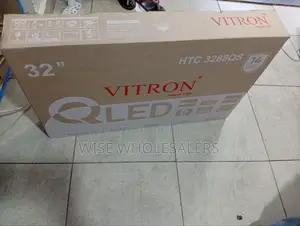 Vitron 32-Inch Qled Smart Android Tv, Model HTC 3288qs. √°°