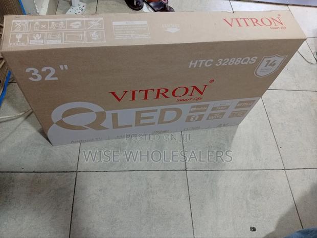 Vitron 32-Inch Qled Smart Android Tv, Model HTC 3288qs. √°° - thumbnail 2