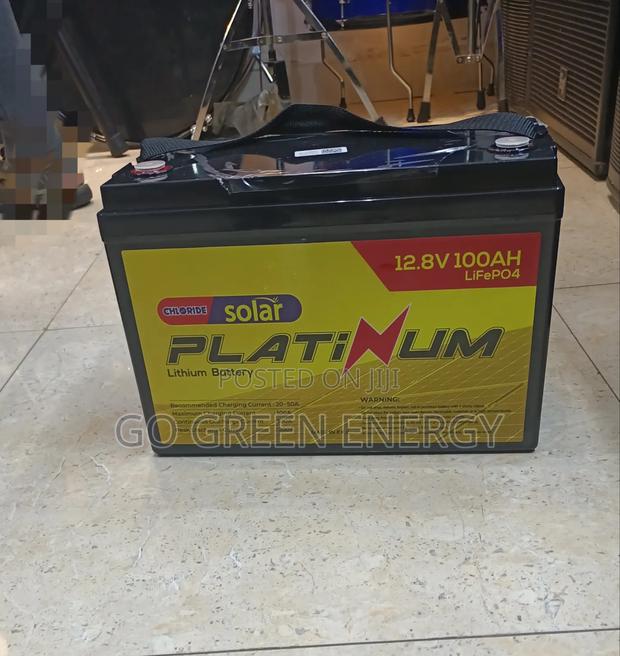 100ah 12 8v Platinum Lithium Battery - main view