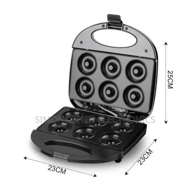 Electrical Multifunction Breakfast Machine 6pc Donut Maker - thumbnail 3