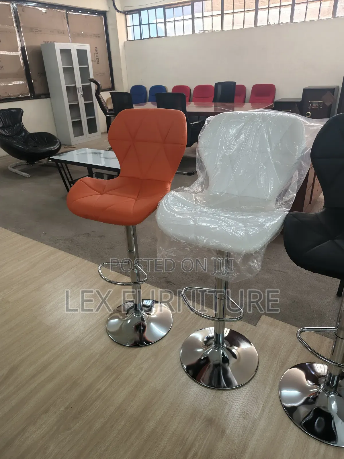 Orange Kitchen/Bar Stool