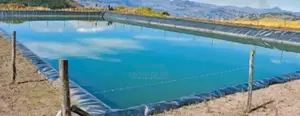 Large Water Dams Lined With Dam Liners