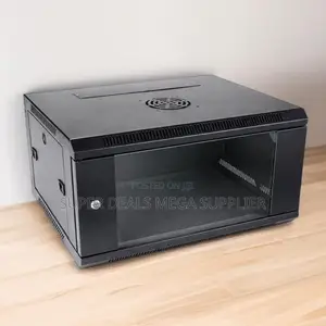 6u Wall Mount Network Cabinet With Lockable Steel Frame