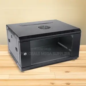 6u Network Wall Cabinet With Ventilated Side Panels