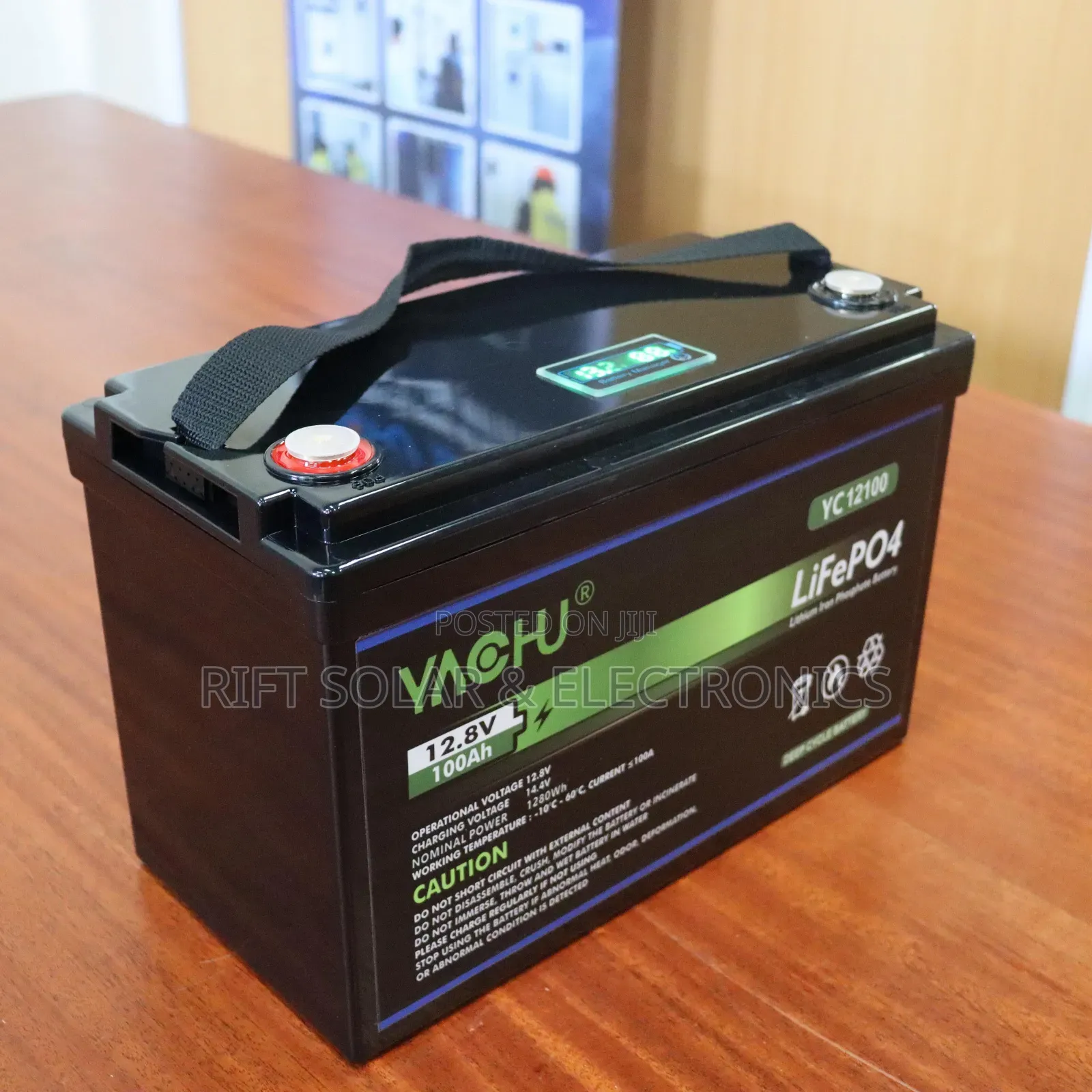 Efficient 100ah - 12 v Lithium Solar Battery Suitable for Solar System