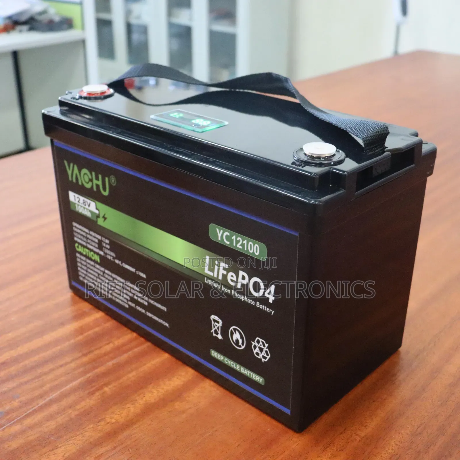 Efficient 100ah - 12 v Lithium Solar Battery Suitable for Solar System