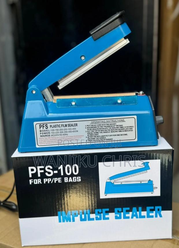 Electric Plastic Sealer Machine/100mm Impulse Sealer - main view