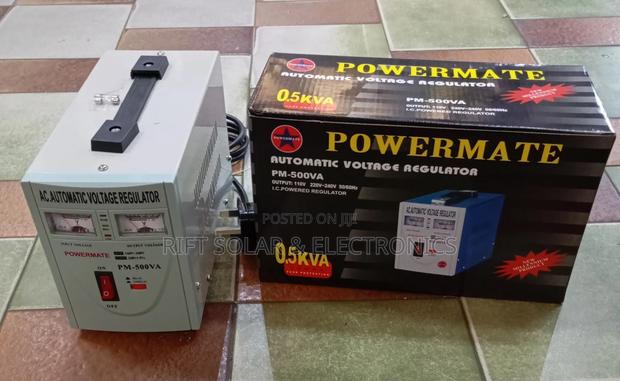 0.5kva Power Regulator System for Home and Sound System Protection - main view