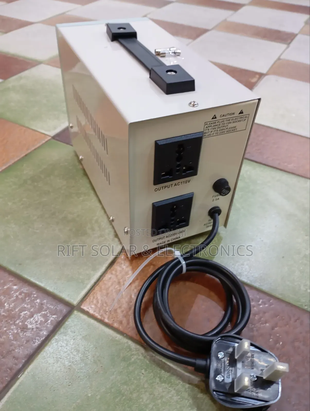0.5kva Power Regulator System for Home and Sound System Protection