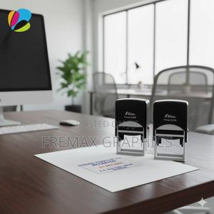 Rectangular Self-Inking Professional Rubber Stamp - thumbnail 2