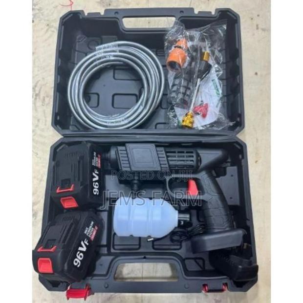Cordless Pressure Washer With Adjustable Nozzle 300w Motor and 150bar