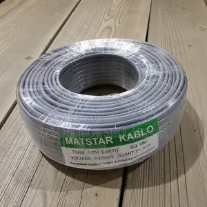 Heavy Duty 1.5mm Twin and Earth Electrical Wiring Cable PVC Insulated