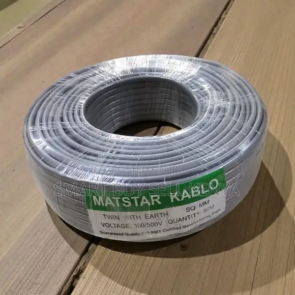 Reliable 1.5mm Twin + Earth Electrical Wiring Cable High Performance