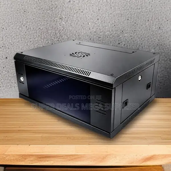 6u Wall Mount Data Cabinet With Heavy Duty Steel Body