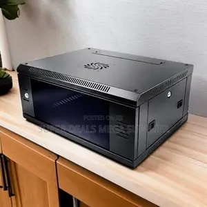 6u Wall Mount Network Cabinet With Multiple Venting Holes