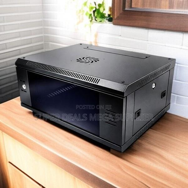 6u Wall Mounted Data Cabinet With Smooth Paint Finish