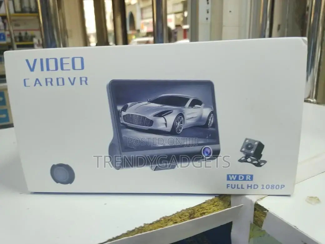 Full Hd 1080p Car DVR Dash Cam With Rear Camera G-Sensor