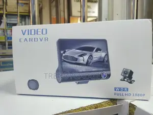 Full Hd 1080p Car DVR Dash Cam With Rear Camera G-Sensor