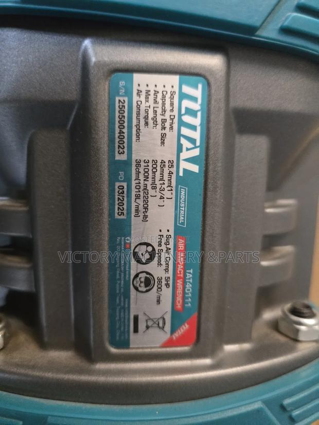 Total "1" Impact Wrench Machine - thumbnail 11