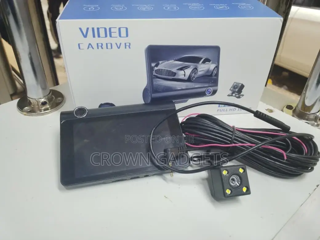 Car Digital Video Recorder 1080p Dash Cam Rear View Camera