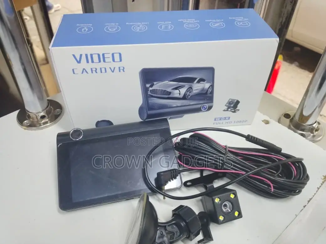 Car Digital Video Recorder 1080p Dash Cam Rear View Camera