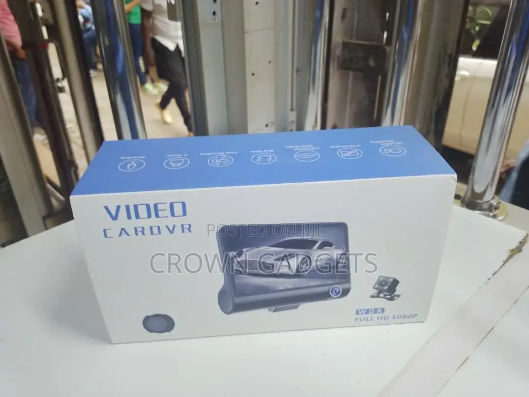 Full Hd 1080p Car DVR Dash Cam With Rear Camera