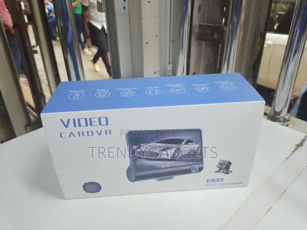 Full Hd 1080p Car DVR Dash Cam With Rear Camera