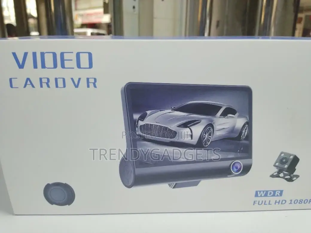 Full Hd 1080p Car DVR Dash Cam With Rear Camera