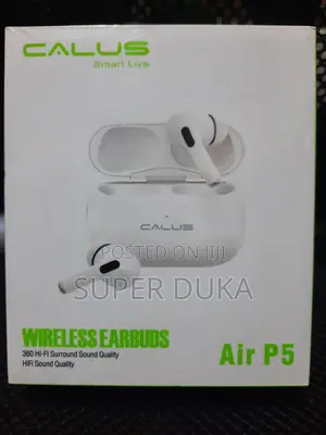 Bluetooth Calus Air P5 Pods.Ear Buds High Fidelity Noise Cancellation