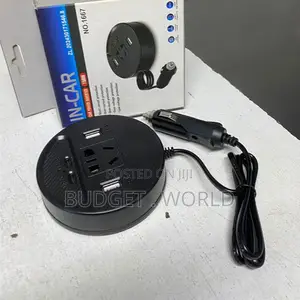 12v Dc to 110v/220v Plug Play Design 150w Car Power Inverter