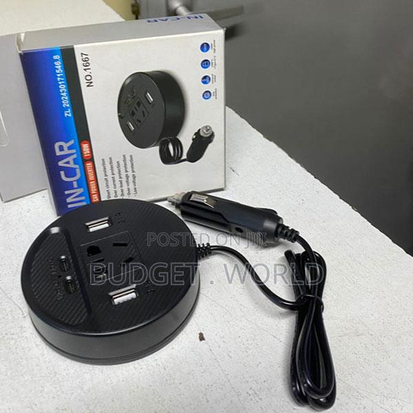 High-Plug Play 12v Dc to 110v/220v Ac Converter 150w Car - main view