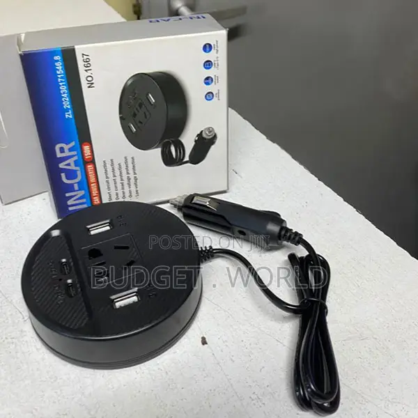 High-Plug Play 12v Dc to 110v/220v Ac Converter 150w Car