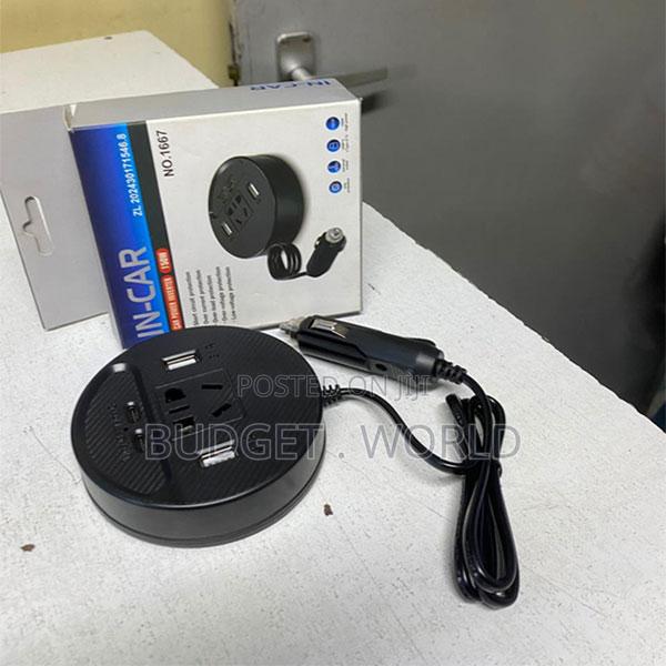 Portable Plug Adapter Outlet 150w Power Inverter 12v Dc to 110v